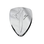 BARON - BA-2800-13/Replacement BAK Air Cleaner Cover - Pinstripe - Chrome