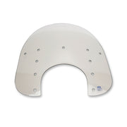 MEMPHIS SHADES - Replacement Fats Windshield Plastic - MEMPHIS FATS FOR 9” HEADLIGHTS